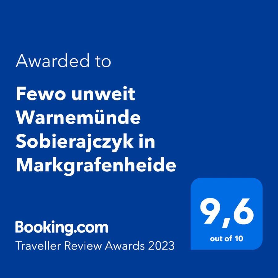 Fewo Unweit Warnemuende Sobierajczyk In Markgrafenheide Rostock Exteriér fotografie